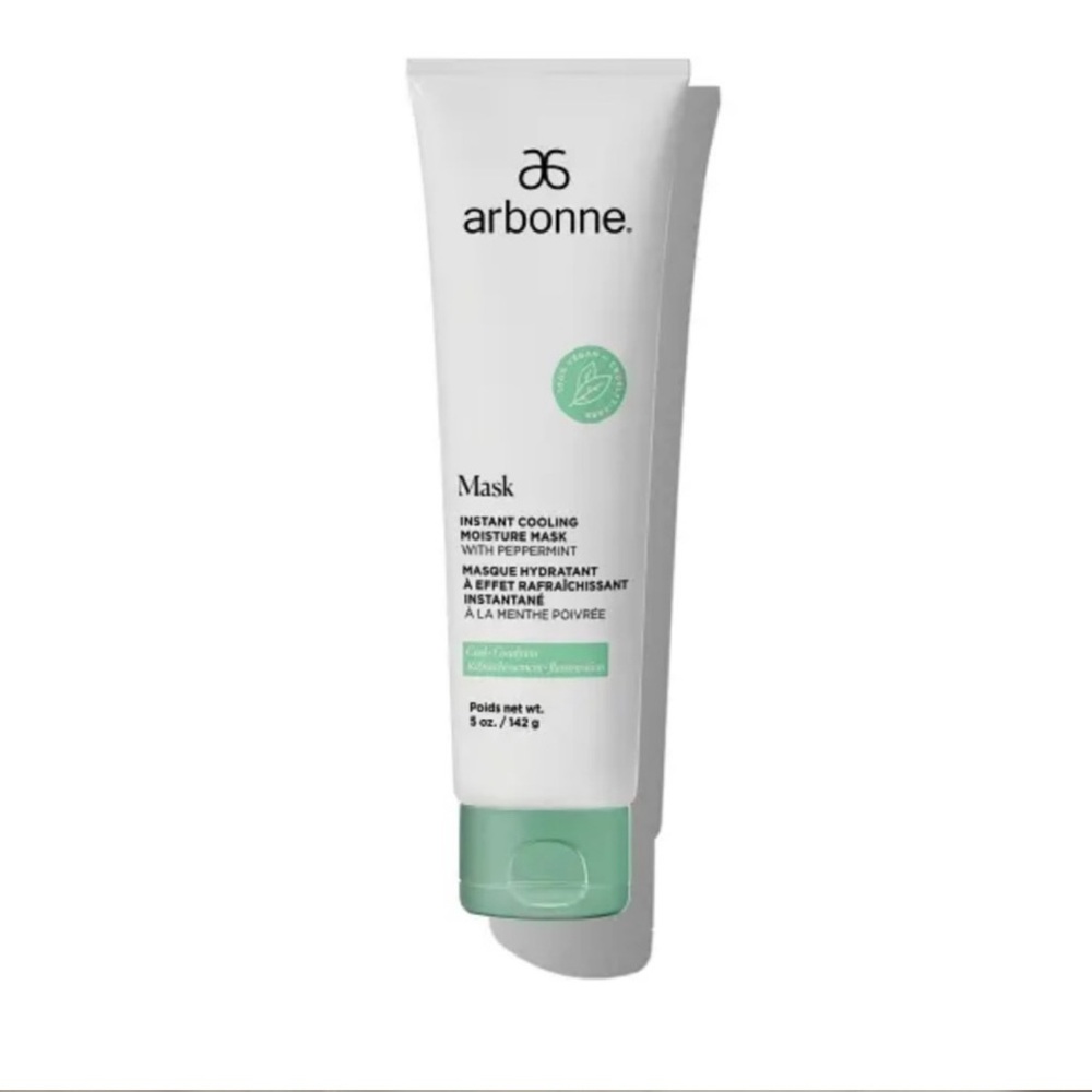 Arbonne instant cooling mask + oil balancing mask